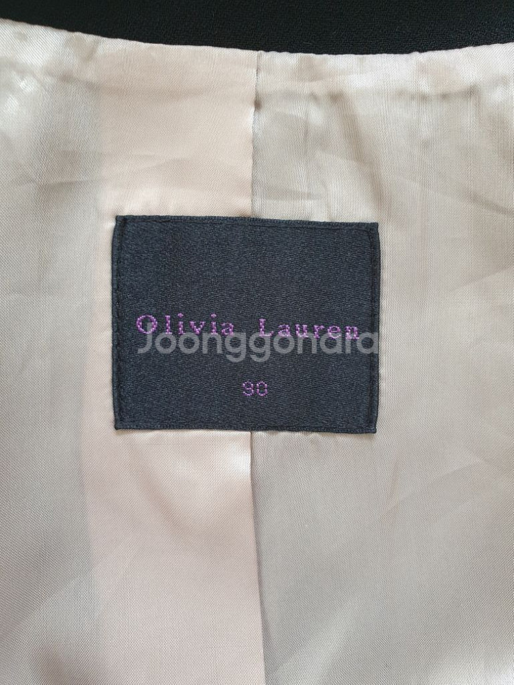 (상태좋음)올리비아 로렌 봄, 가을 자켓 90사이즈--6