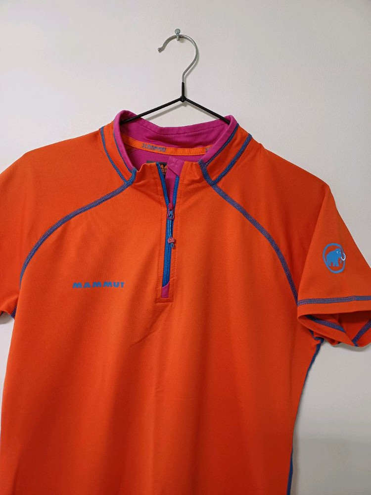 여성 마무트 반팔 등산티셔츠(새상품.사방스판90-95) 이미지