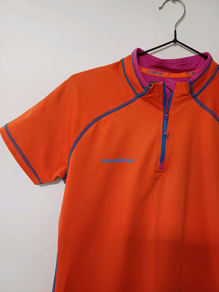 여성 마무트 반팔 등산티셔츠(새상품.사방스판90-95) 이미지