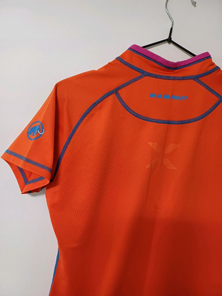 여성 마무트 반팔 등산티셔츠(새상품.사방스판90-95) 이미지