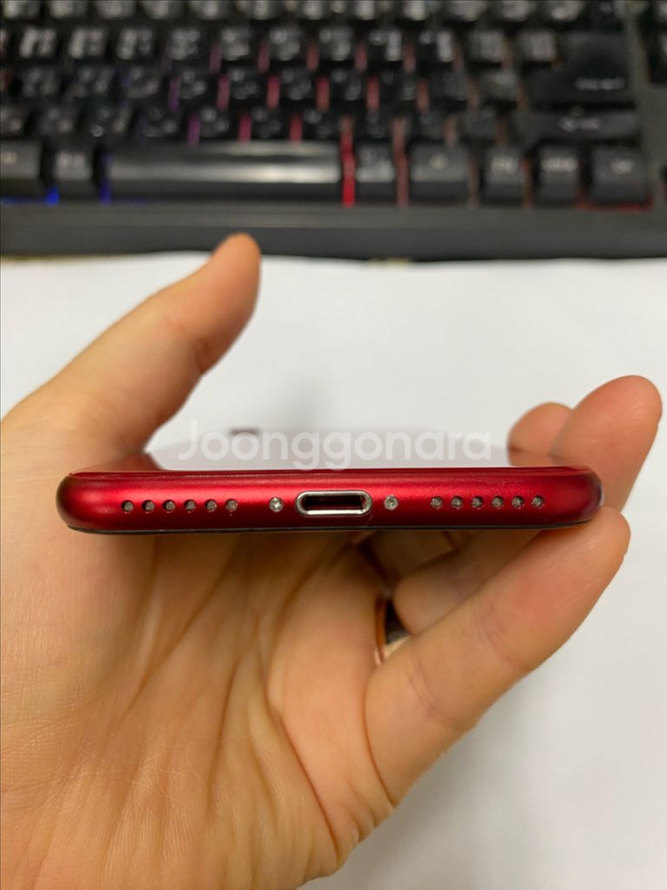 아이폰SE3 레드 AA급 64GB 무잔상 자녀폰--6