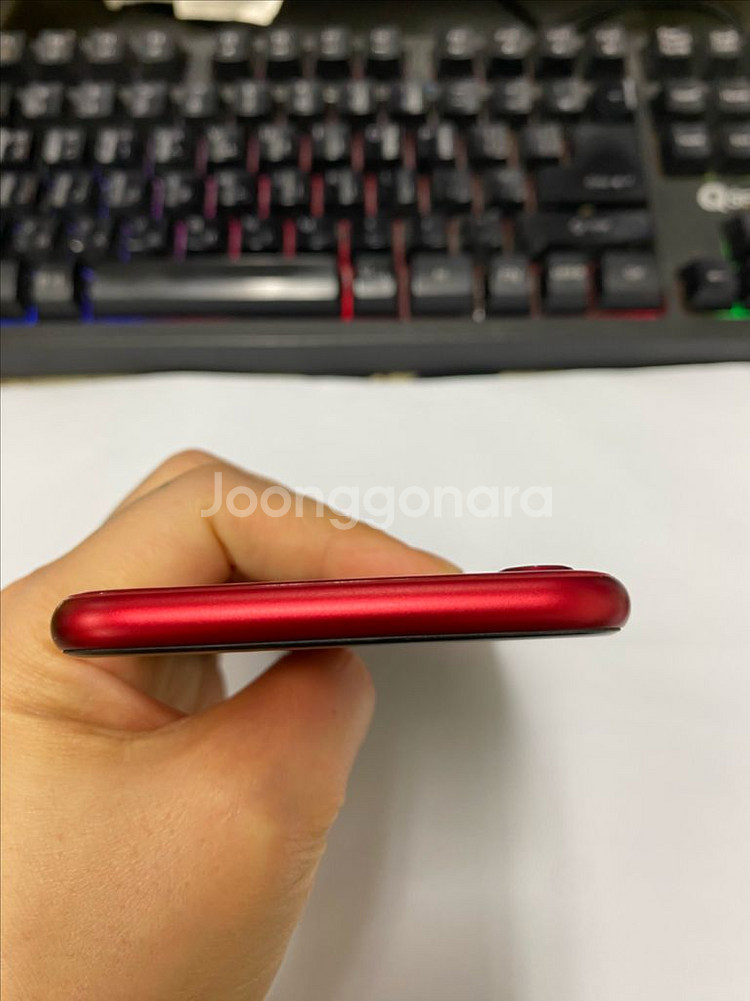 아이폰SE3 레드 AA급 64GB 무잔상 자녀폰--3