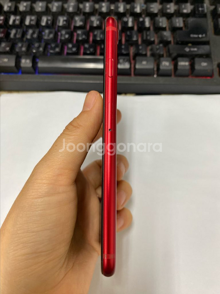 아이폰SE3 레드 AA급 64GB 무잔상 자녀폰--5