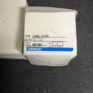 OMRON G3NA-225B SSR 3개