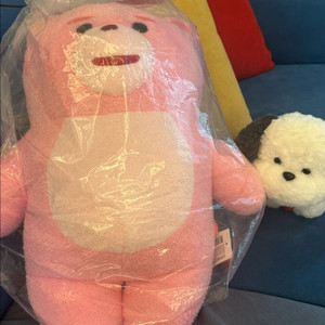 핑크밸리 핑크곰인형