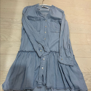 Zara 자라 데님 셔츠 원피스
