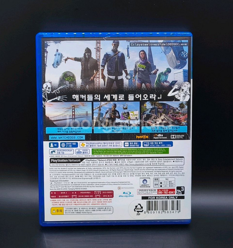 무료배송 플스4, PS4: 와치독2 유비의 오픈월드--2