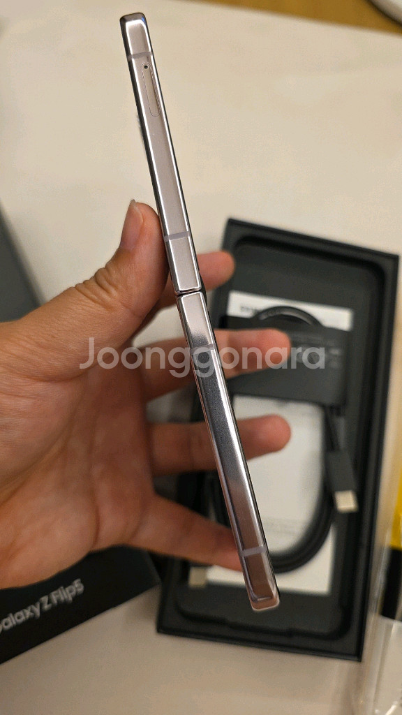 갤럭시z플립5 512g a급 라벤더--8