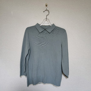 한섬 마인 카라 니트 90