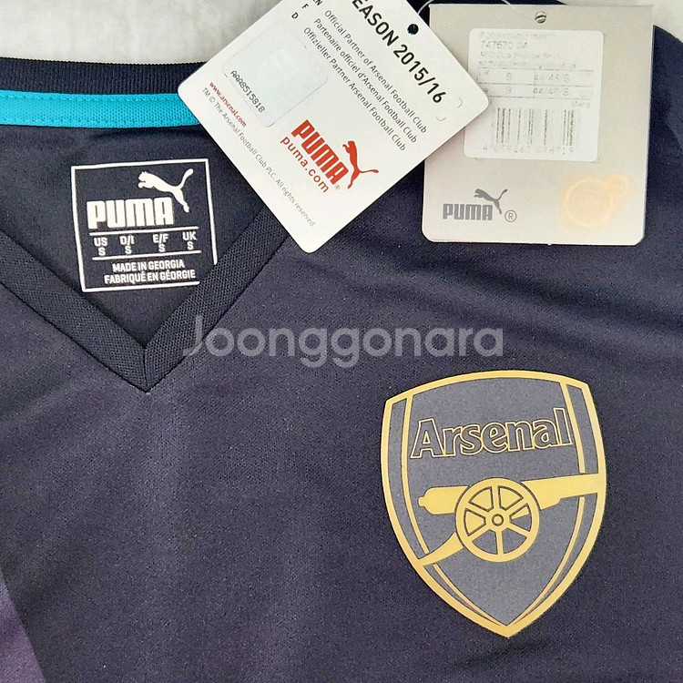 해외S/아스날 15-16 써드 유니폼 축구 저지 푸마--3