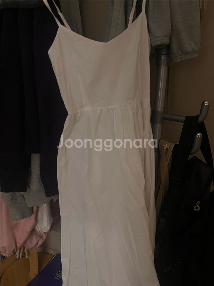 화이트 나시원피스--0