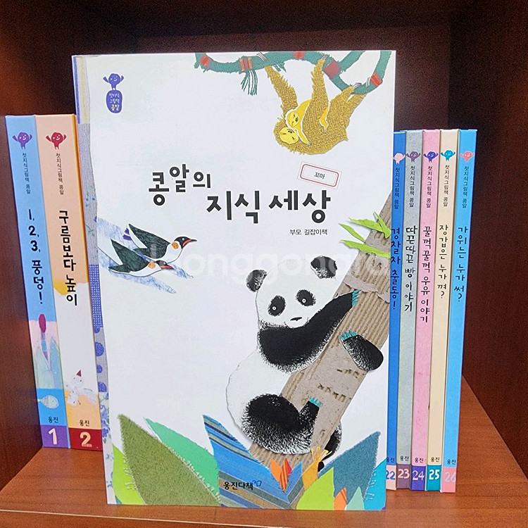 웅진 첫지식 그림책 콩알 꼬마 26권 길라잡이1권--1