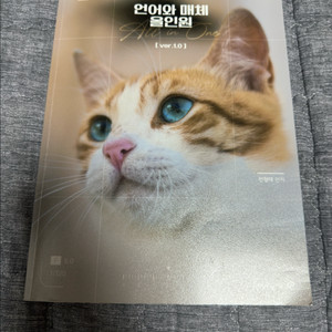 전형태 언어와 매체 올인원 팝니다
