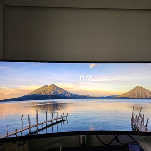 35인치 180hz 커브드모니터