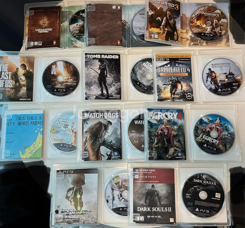 PS3 고등어 320GB+타이틀37개 (+새듀얼쇼크3)--5