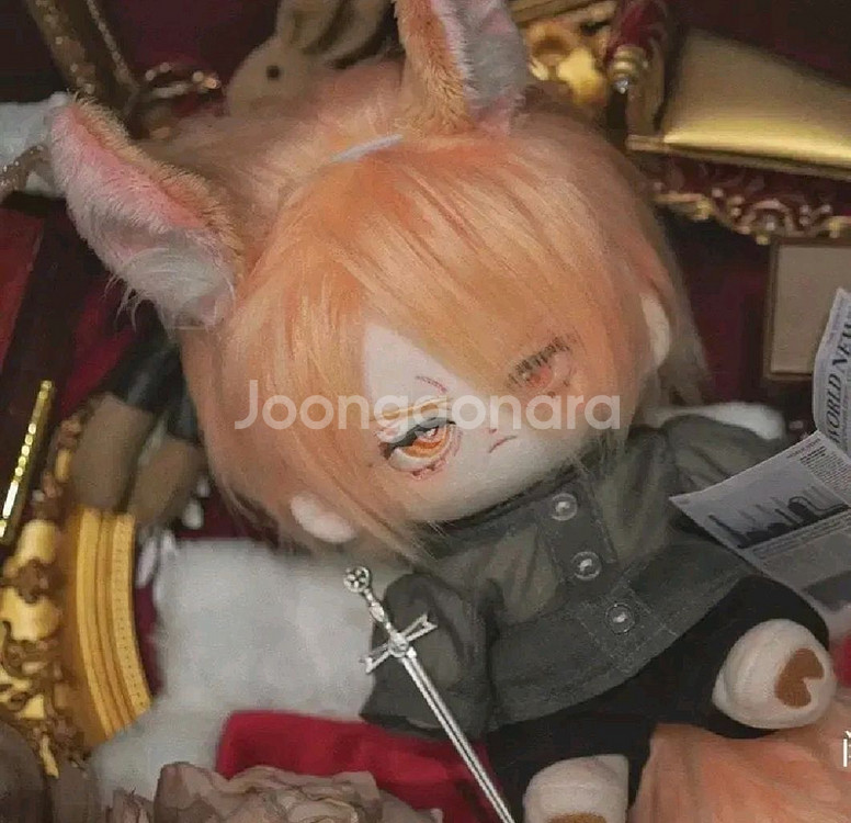 현물 20cm 속성솜 솜인형 명일방주 무에나 속성솜인형--0