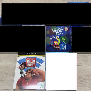 디즈니 인사이드아웃,랄프 4K 블루레이