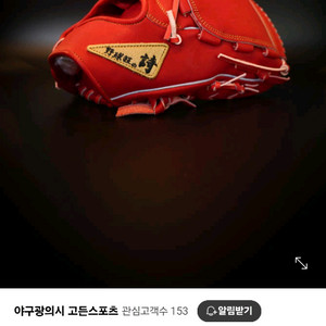 야구광의시 양현종글러브
