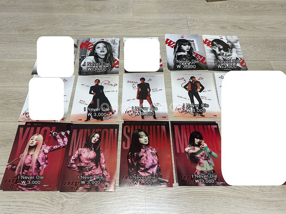 아이들 앨범 포카 판매합니다 (여자아이들)--0