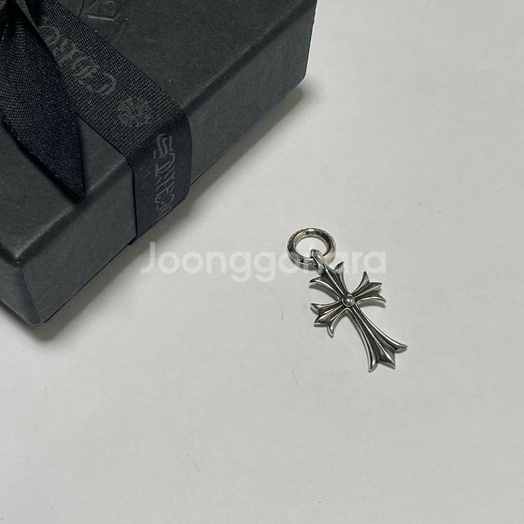[정품/새상품급] 크롬하츠 타이니크로스 펜던트 목걸이--0