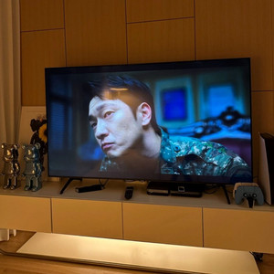 Led 거실장 화이트 판매합니다