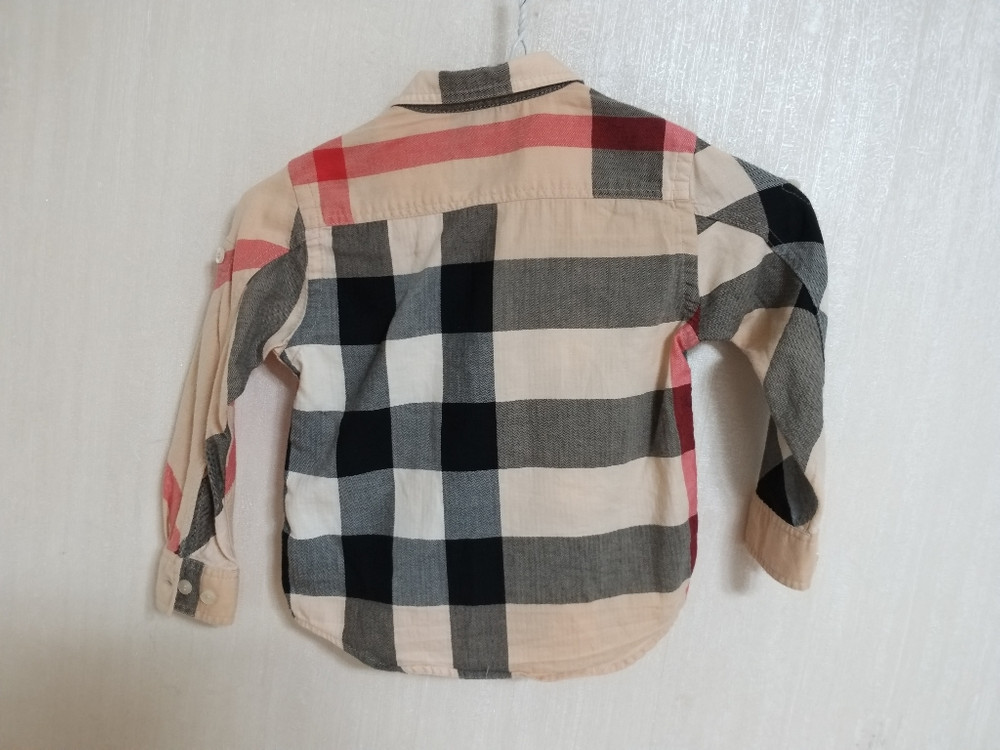 명품 버버리 남아동 봄.여름 체크셔츠((새상품.3) 이미지