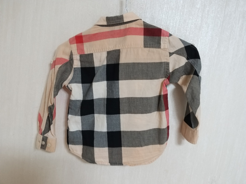 명품 버버리 남아동 봄.여름 체크셔츠((새상품.3) 이미지