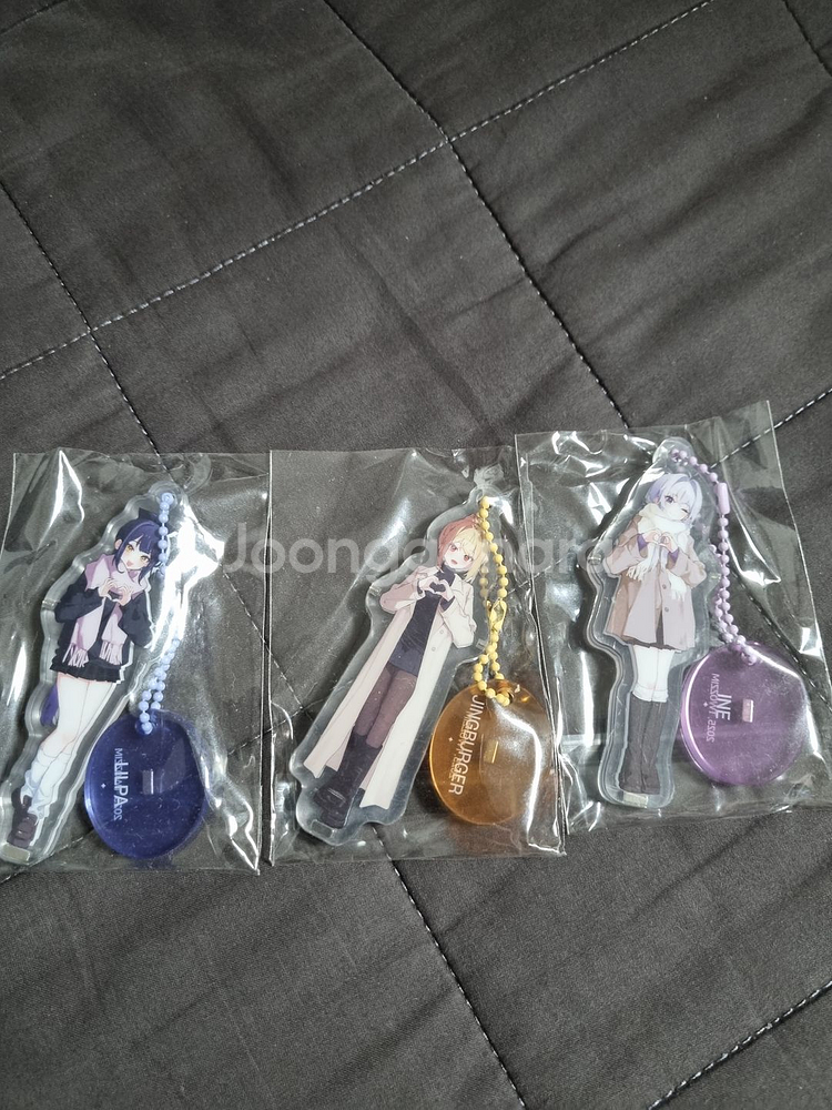 두끼 릴파, 징버거, 아이네 키링 팝니다--0