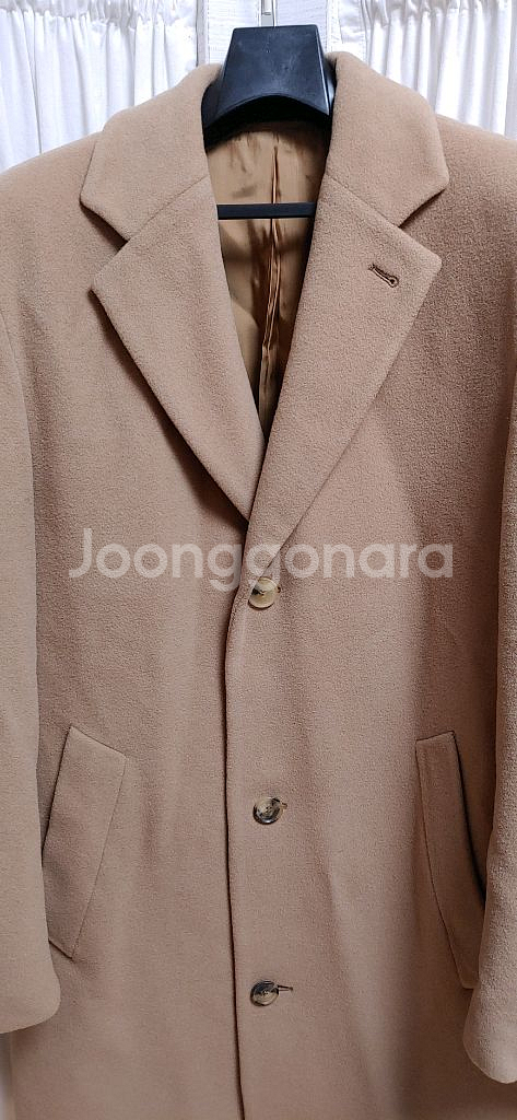정품)휴고보스 라나 버진울 코트(105)--1
