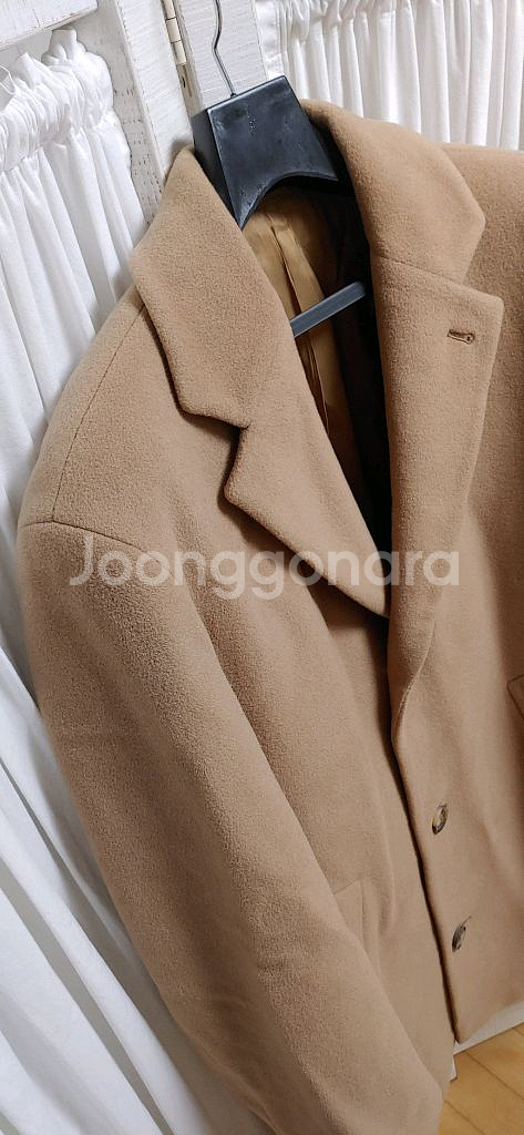 정품)휴고보스 라나 버진울 코트(105)--4