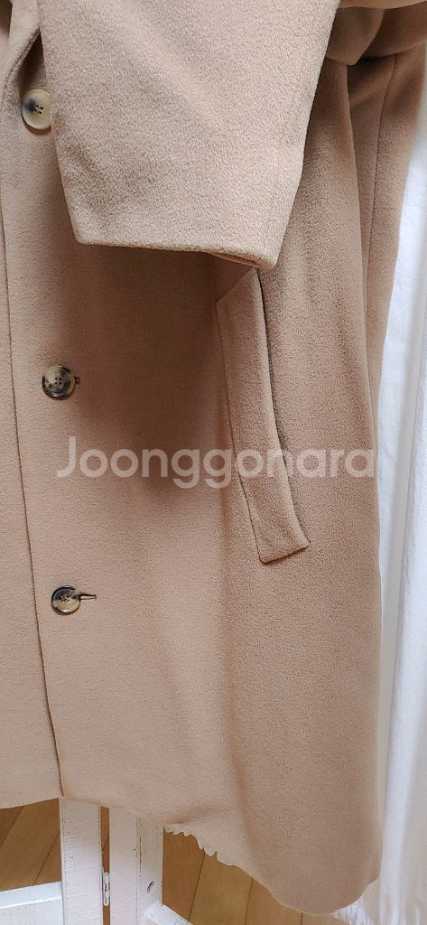 정품)휴고보스 라나 버진울 코트(105)--2