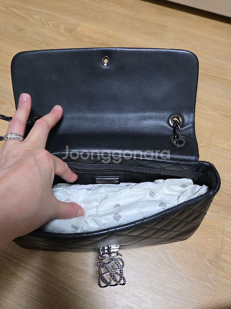 루이까또즈 퀼팅 체인백--3