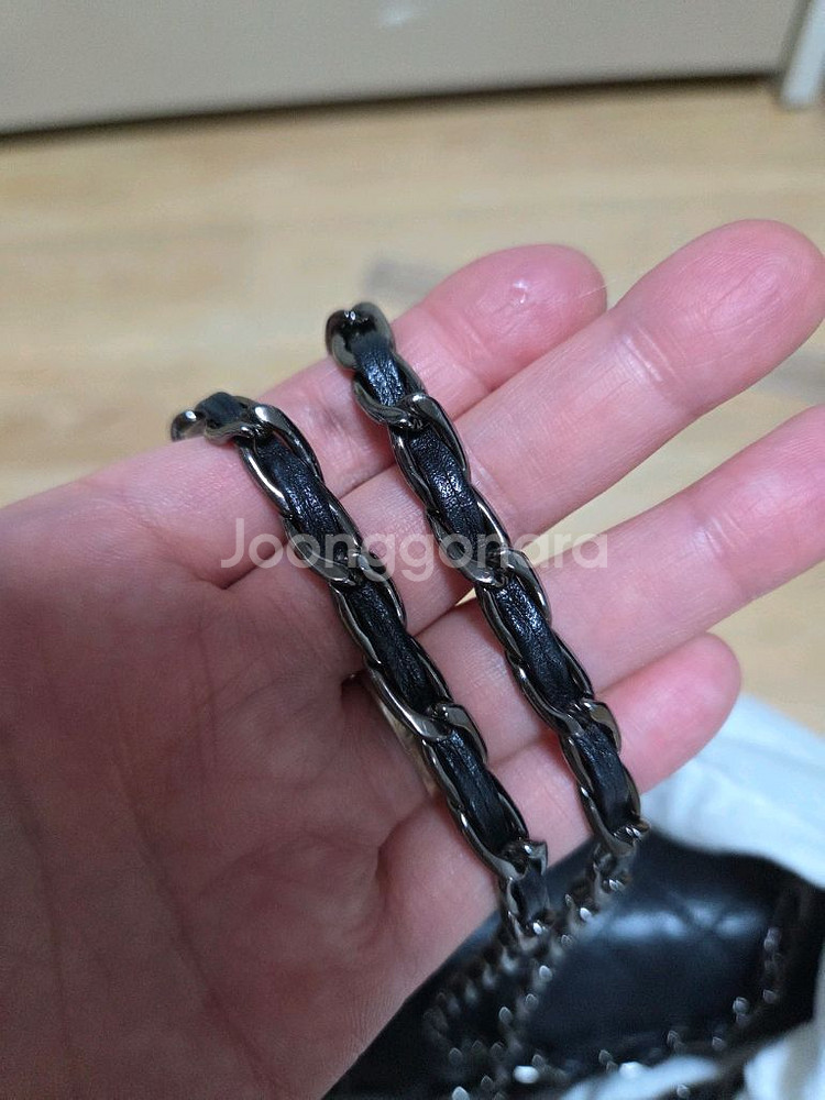 루이까또즈 퀼팅 체인백--5
