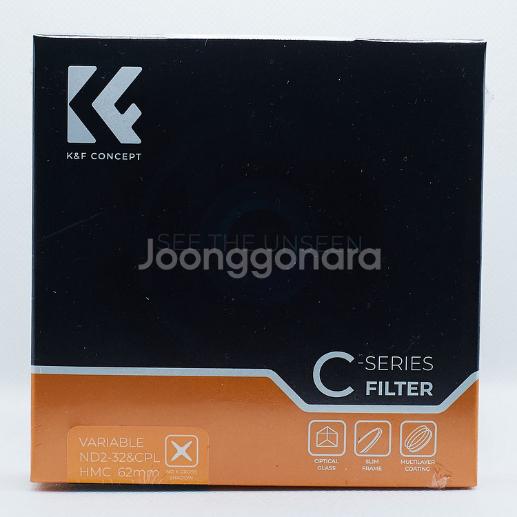 K&F 62mm C 가변 ND2-32+CPL 필터--1