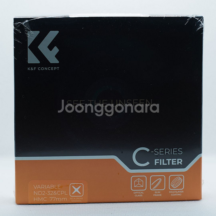 K&F 77mm C 가변 ND2-32+CPL 필터--1