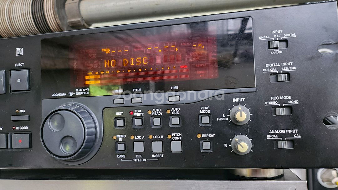 방송용 Tascam MD 801RMKII 부품용--3