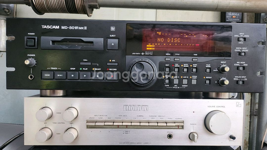 방송용 Tascam MD 801RMKII 부품용--5