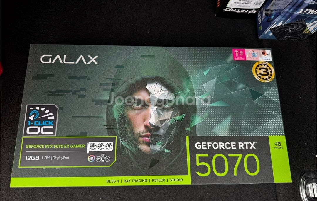 [새상품] 갤럭시 GALAX RTX 5070 EX GA--0