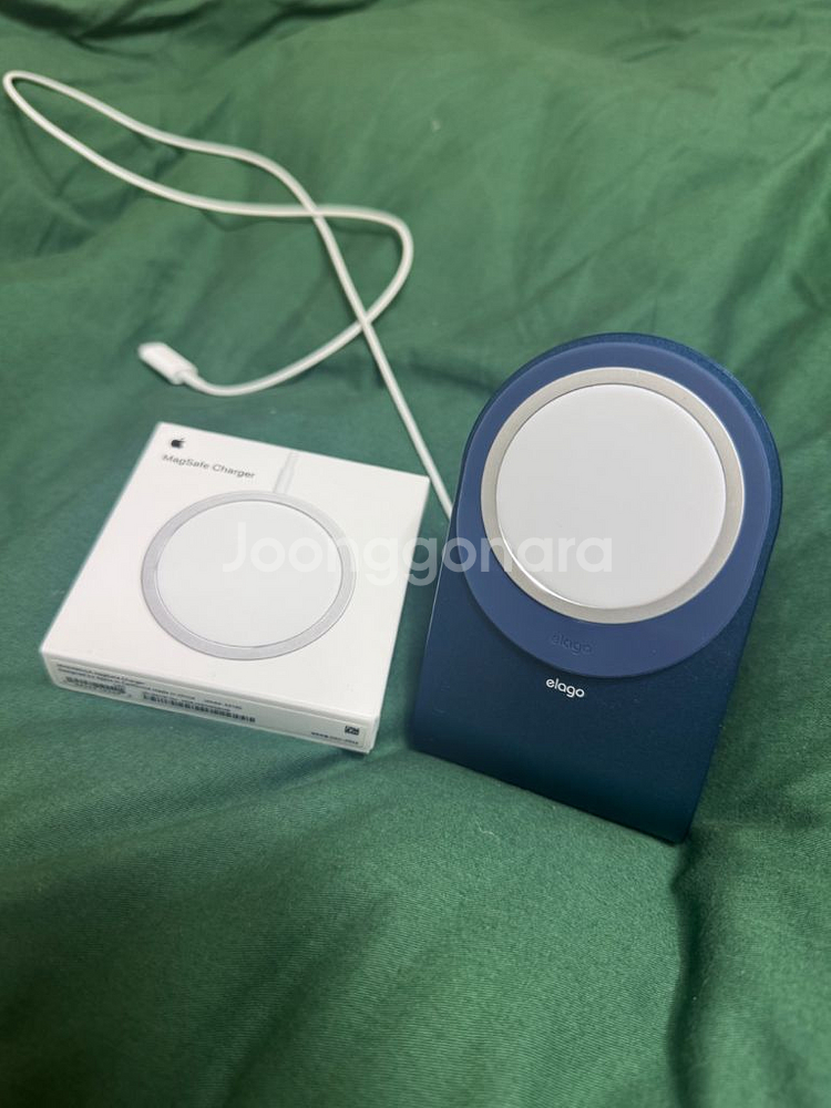 엘라고 거치대 애플 맥세이프 충전기--0