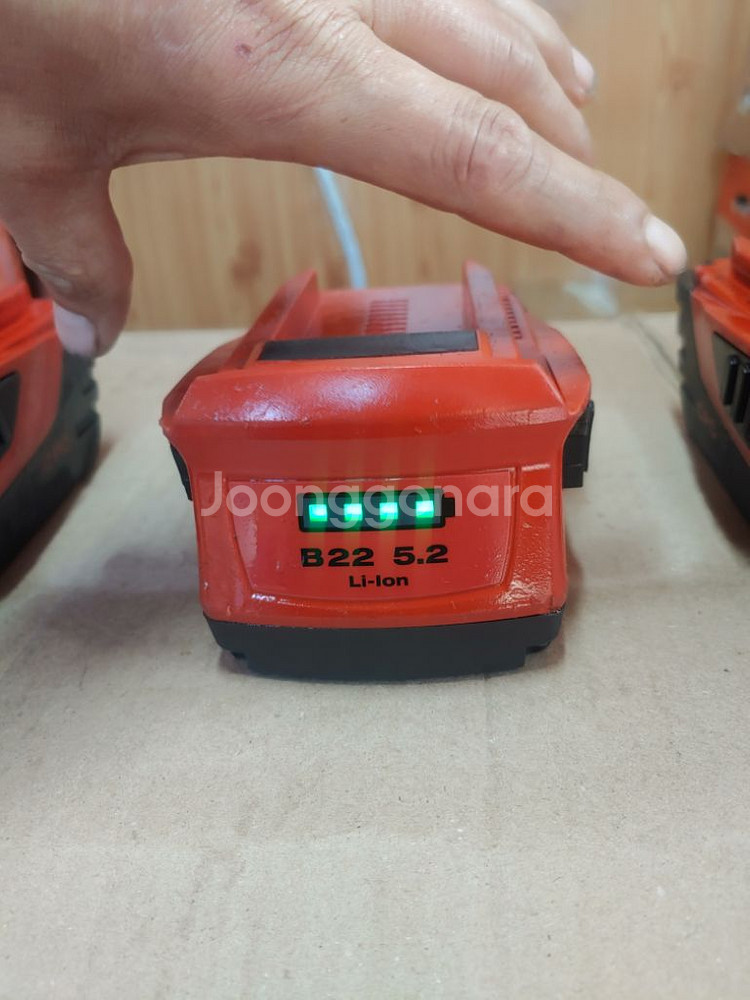 힐티배터리B22 5.2AH 3개일괄--4