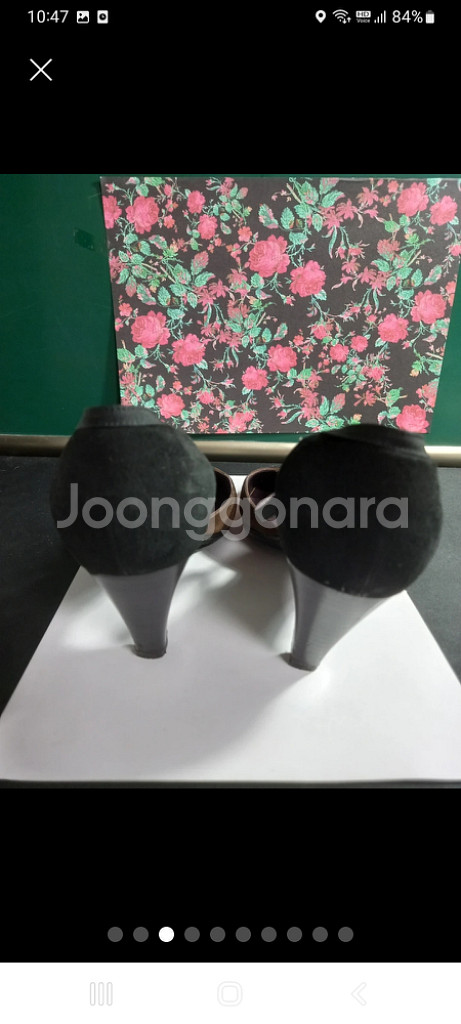 여성 페라가모 스웨이드힐 펌프스 구두 (245--2