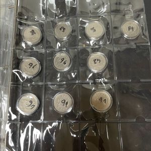 1989 1988 500원 동전 3개 세트