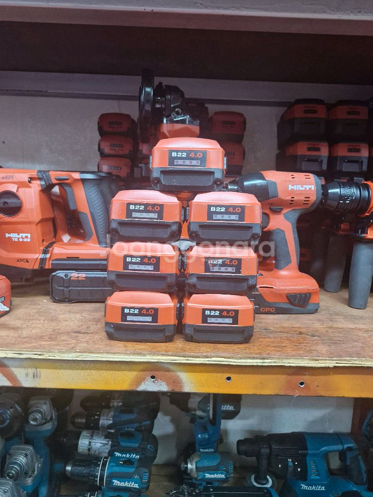 [HILTI]힐티배터리B22 4.0AH 신형깔끔한중고--0