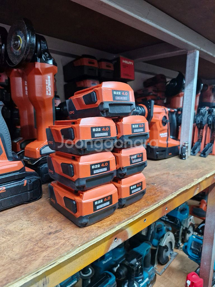 [HILTI]힐티배터리B22 4.0AH 신형깔끔한중고--2