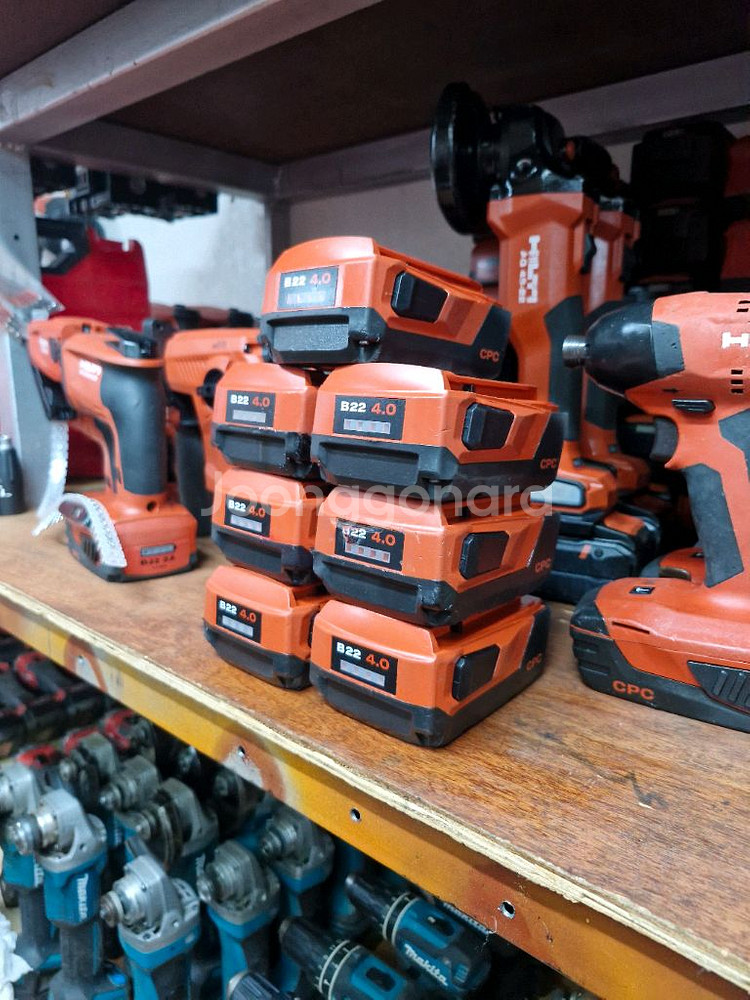 [HILTI]힐티배터리B22 4.0AH 신형깔끔한중고--3