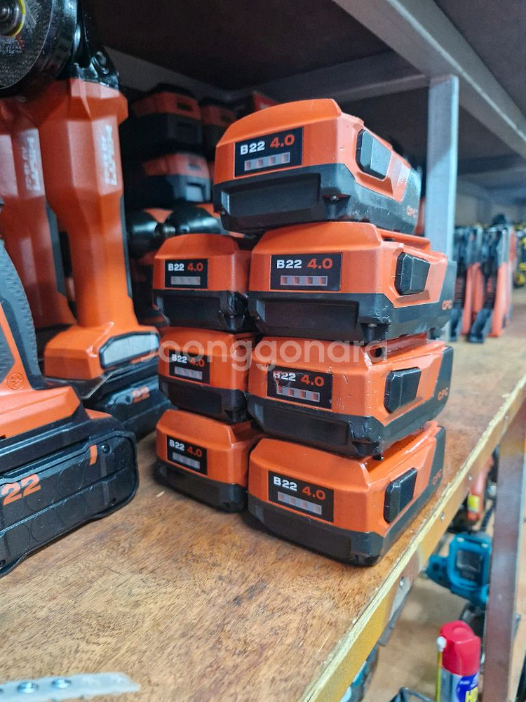 [HILTI]힐티배터리B22 4.0AH 신형깔끔한중고--7