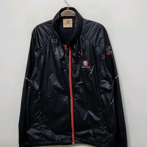 (XL) 블랙야크 바람막이 점퍼 블랙 아웃도어 등산자켓