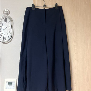 제평 모네타 플리츠 와이드 크롭 팬츠 통 치마바지 타임