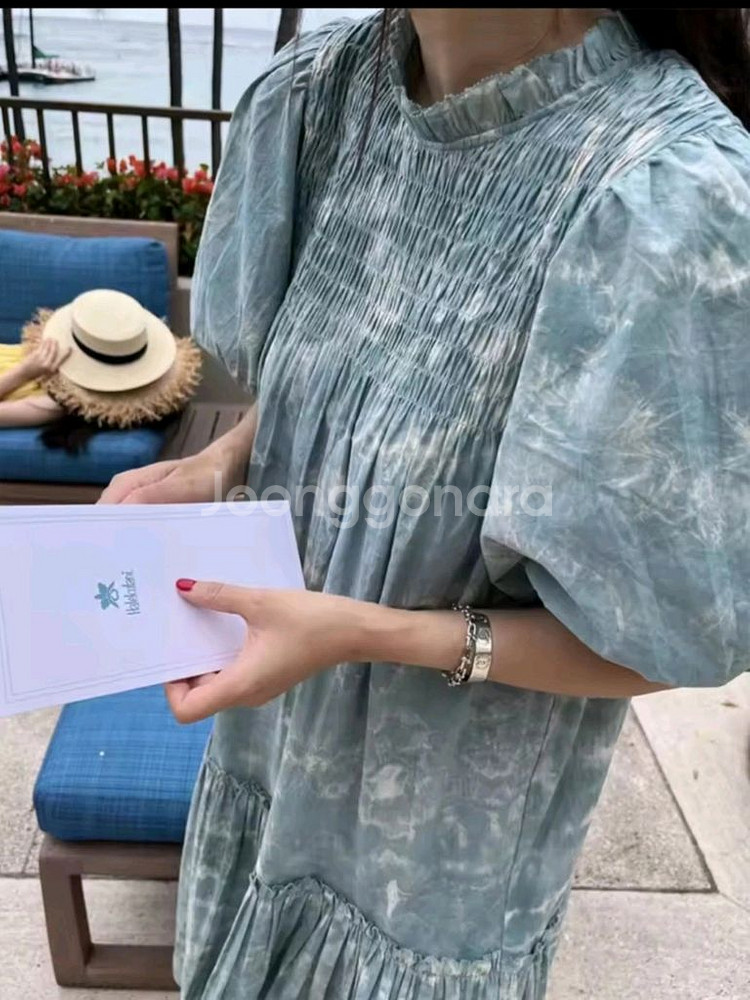 새상품 택있어요 위꼬모 st 고급스런 원피스--1