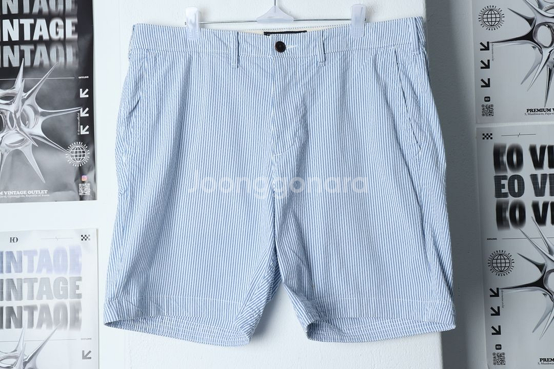 (L-XL) 아베크롬비 반바지 팬츠 쉬원소재 시어서커--3